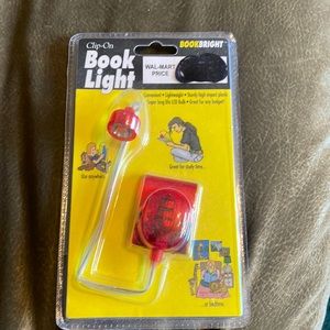 Book Bright , clip on book light, New